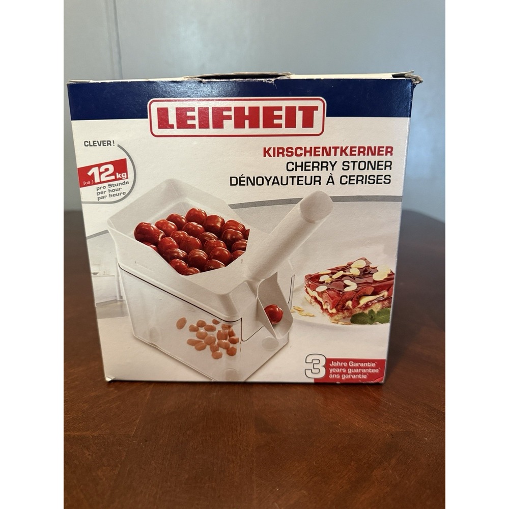 Cherry Pitter with Stone Catcher Container | Cherry Stone Classic Multi